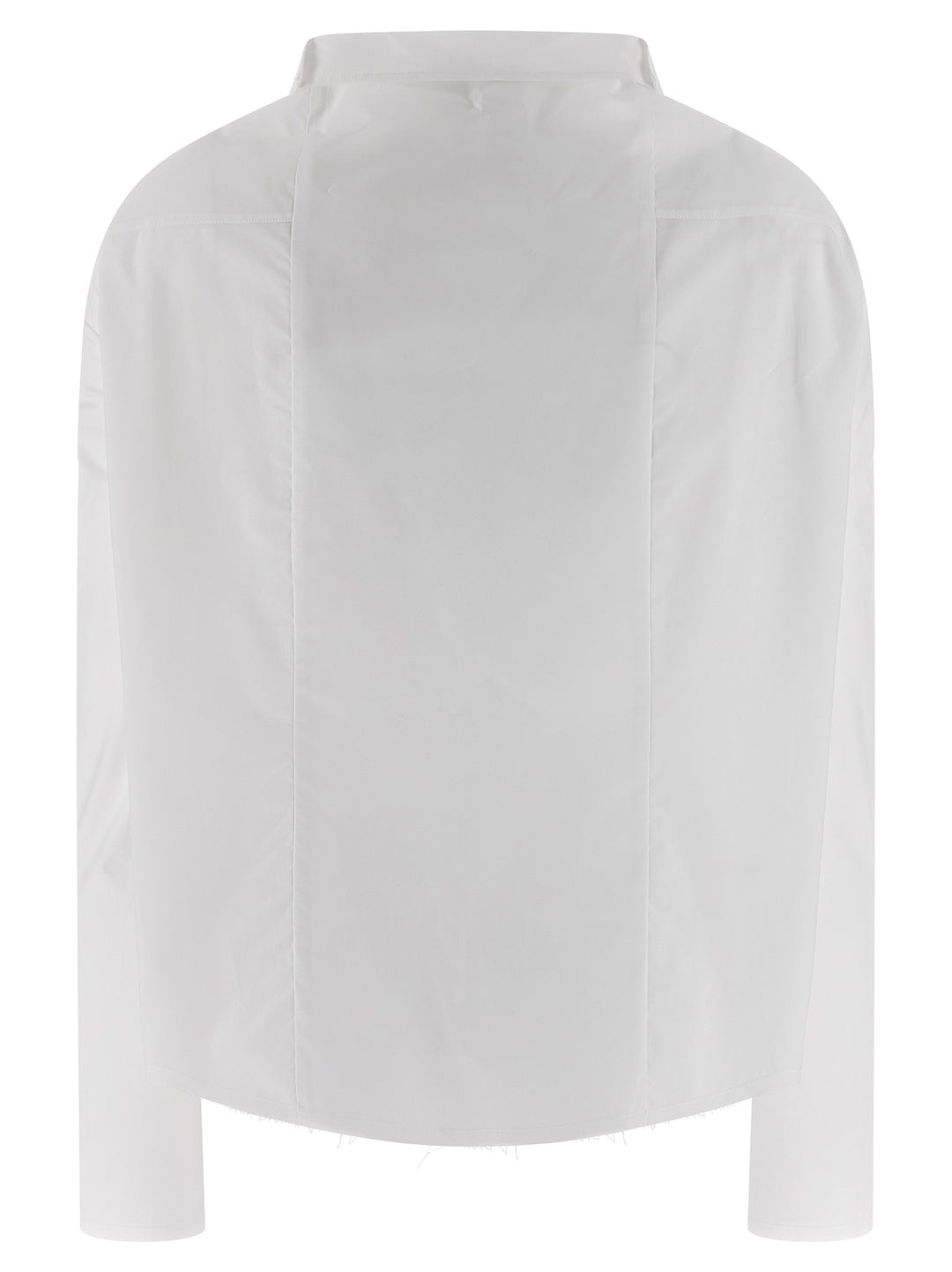 Mm6 Maison Margiela Numeric Signature Mm6 Shirt and Blouse - White | 7d47f98f1861acfa4d51d8e42ef67bc47112a038