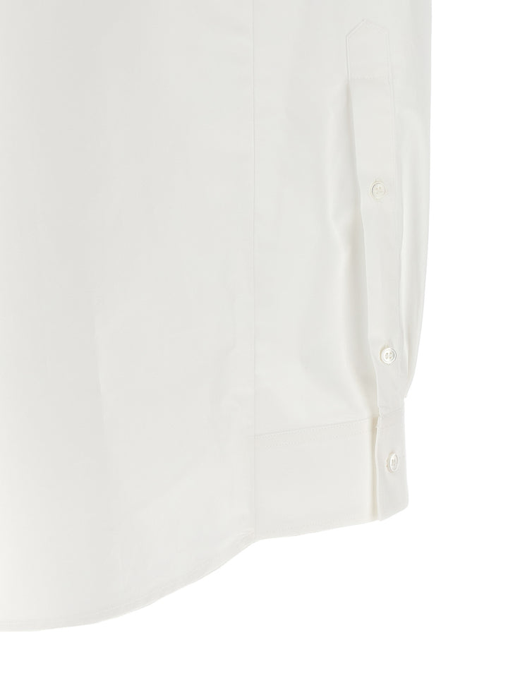 Mm6 Maison Margiela Embroidery Shirt Shirt and Blouse - White | 139b6a54441c458cdc930e0b5d08afe875e627b8