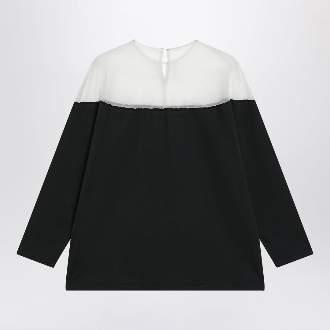 Mm6 Maison Margiela Shirts & Tops - Black | 553ab5129d362801674a70cbed616775616efc15