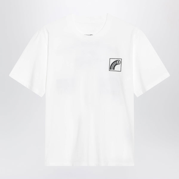 White Cotton Jersey T-Shirt