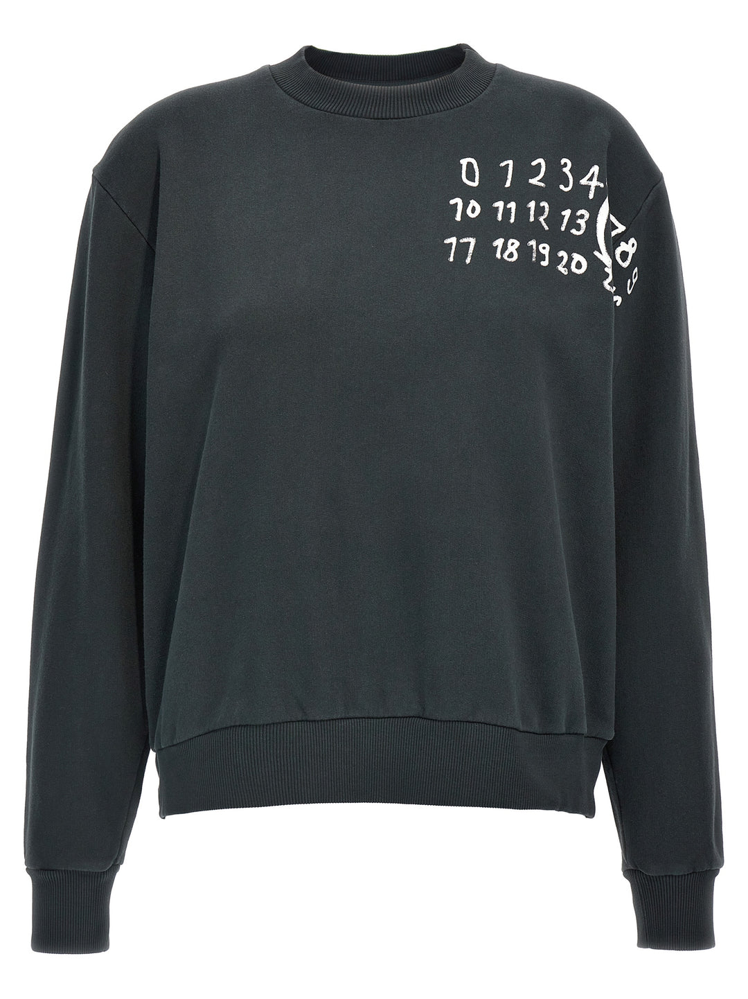 Logo Print Sweatshirt Black