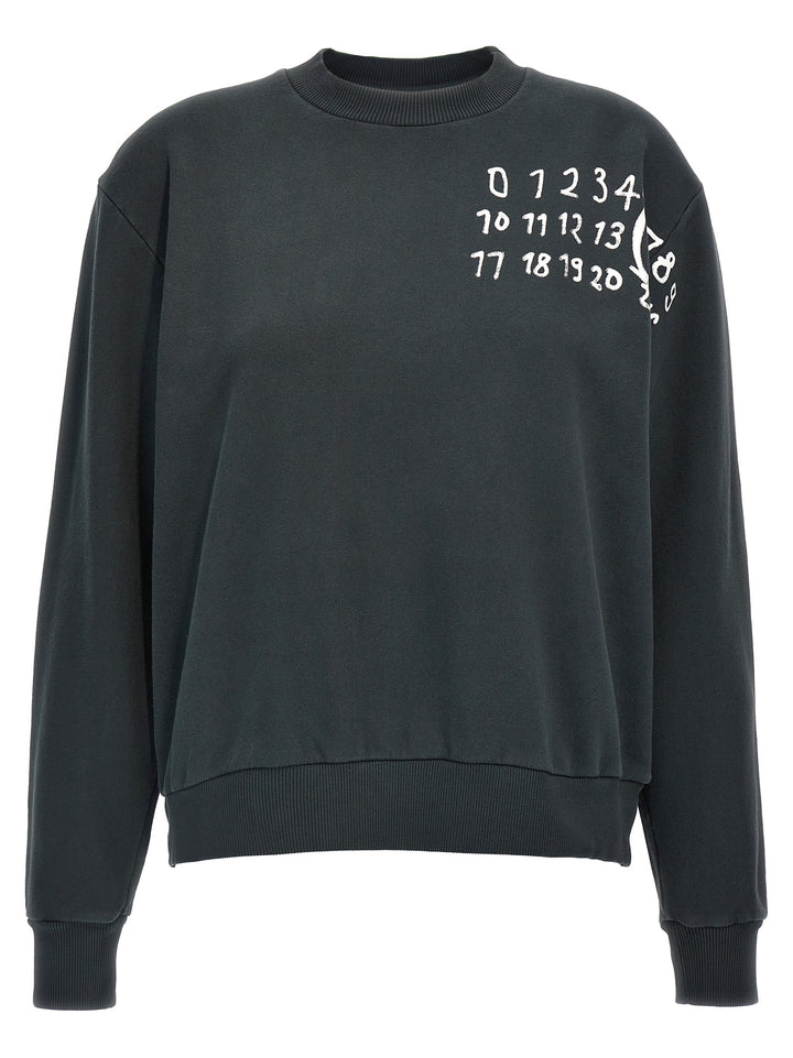 Logo Print Sweatshirt Black