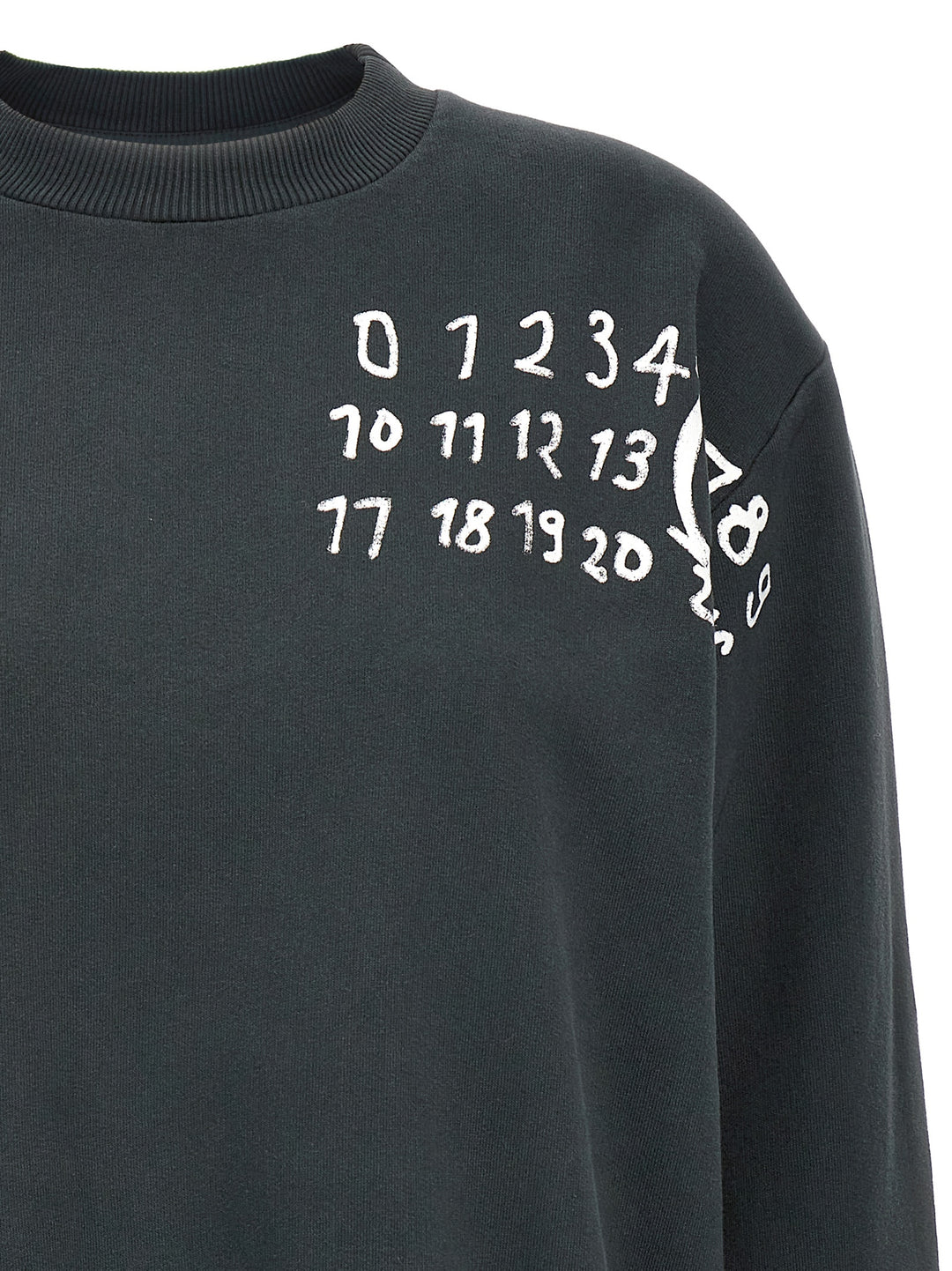 Logo Print Sweatshirt Black