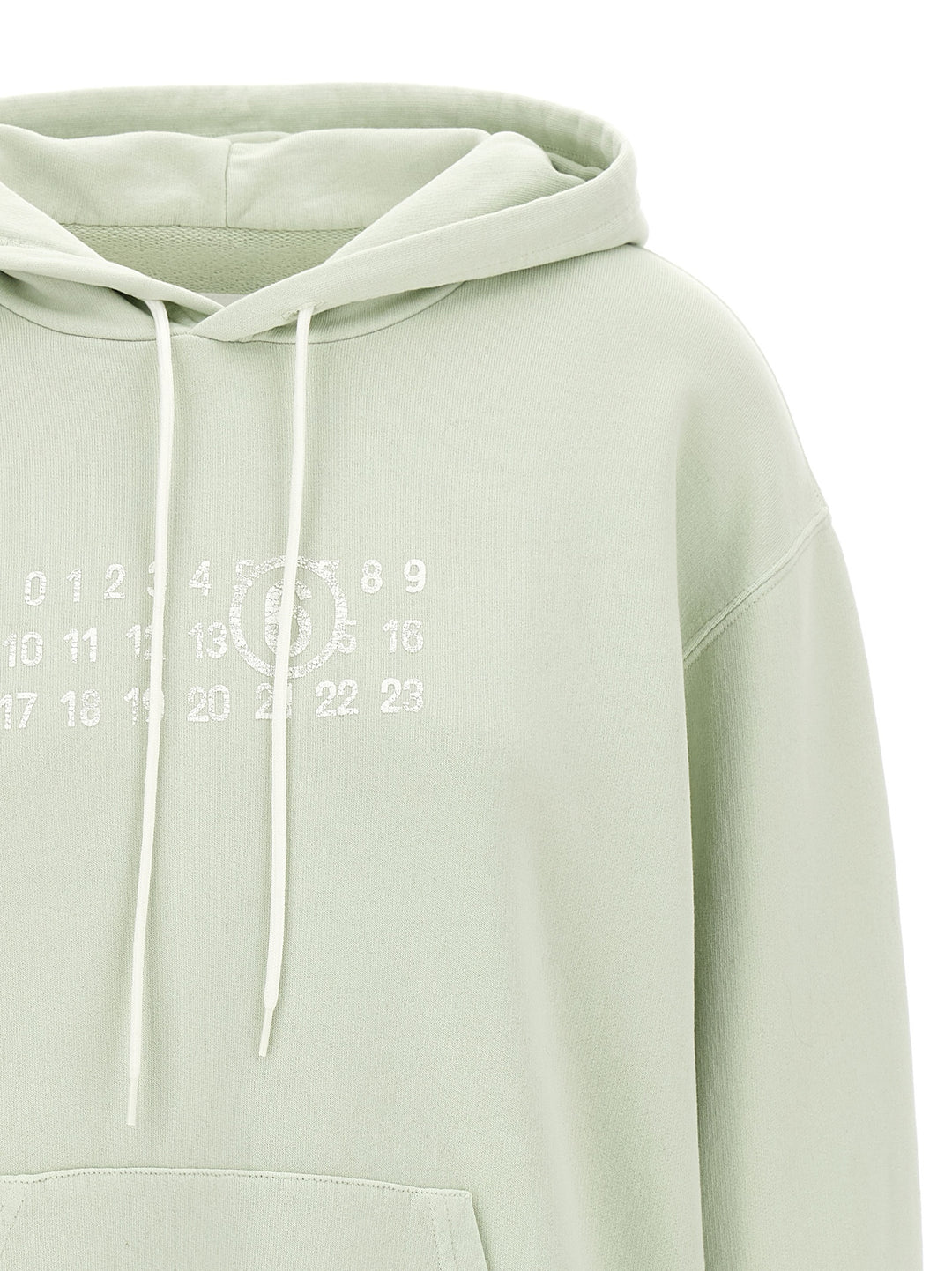 Mm6 Maison Margiela Numeric Signature Mm6 Sweatshirt - Green | 2e2c85ff652c49eee1eeccc2cc94babbcf2e0cd4