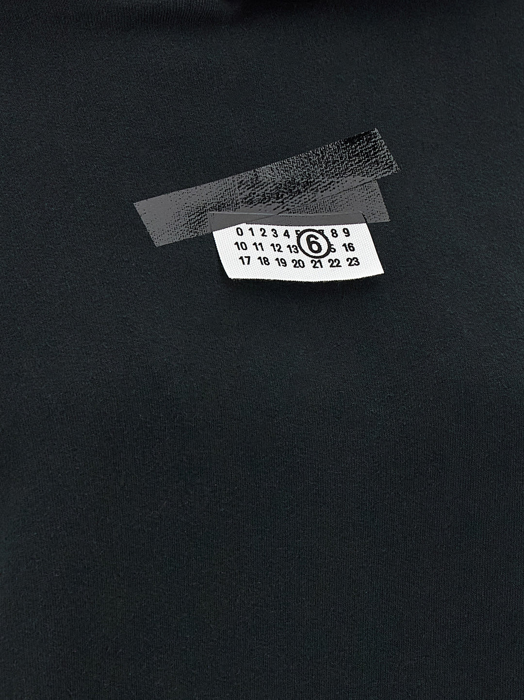 Mm6 Maison Margiela Numeric Signature Mm6 Sweatshirt - Black | b355cf31e6fce87e9de11a4a69333929768d8e9a