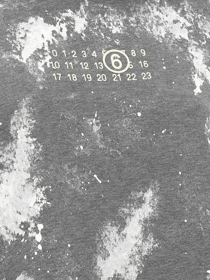 Mm6 Maison Margiela Numeric Signature Mm6 Sweatshirt - Gray | 754b1c7da9db0c90775580134f42436b9965489d