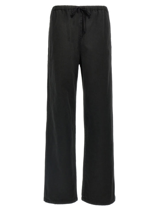 Drawstring Pants Black