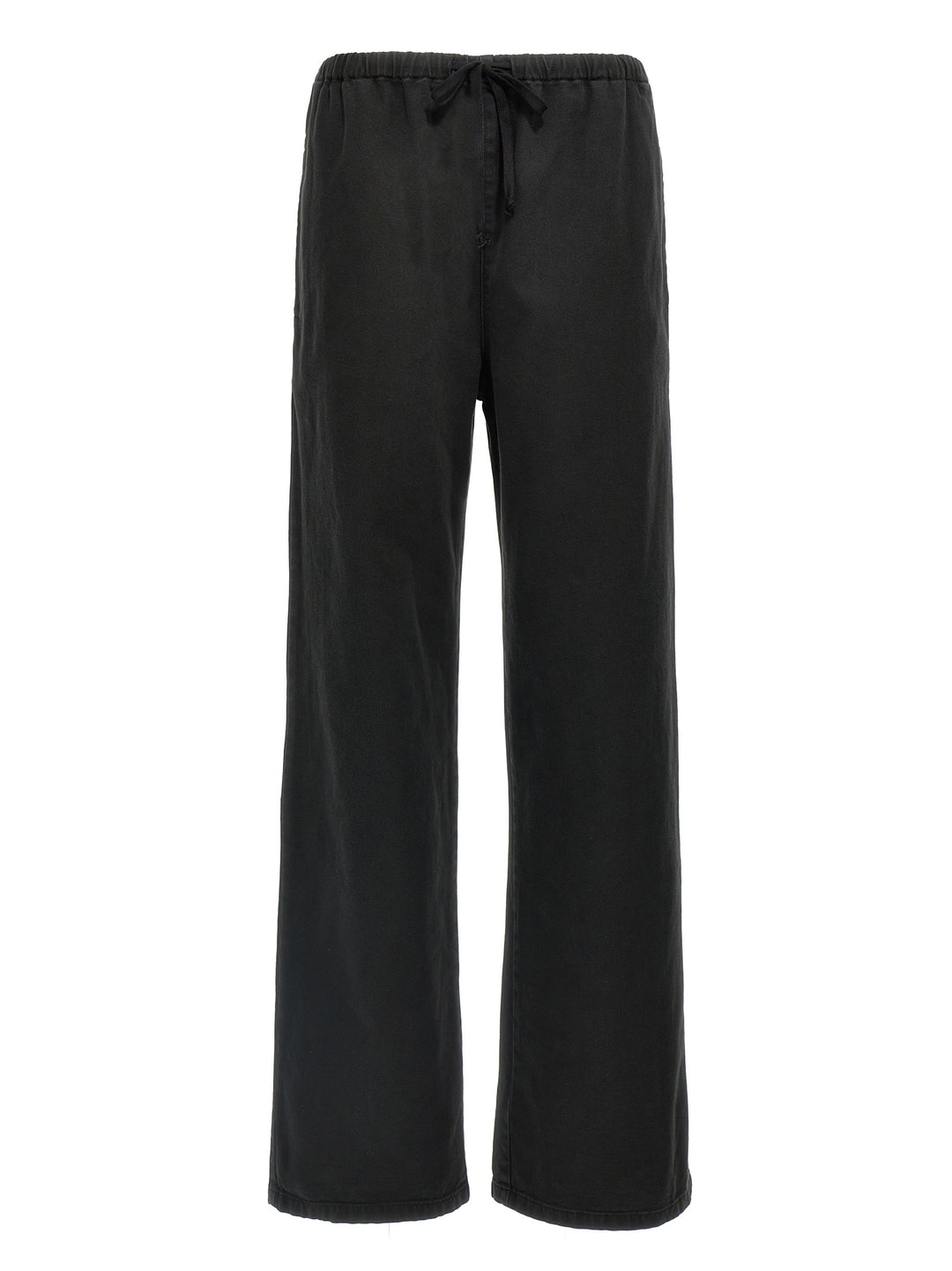 Mm6 Maison Margiela Drawstring Pants - Black | 616e00b75da84870b8ff6fe3b2001a1fa2725eb9