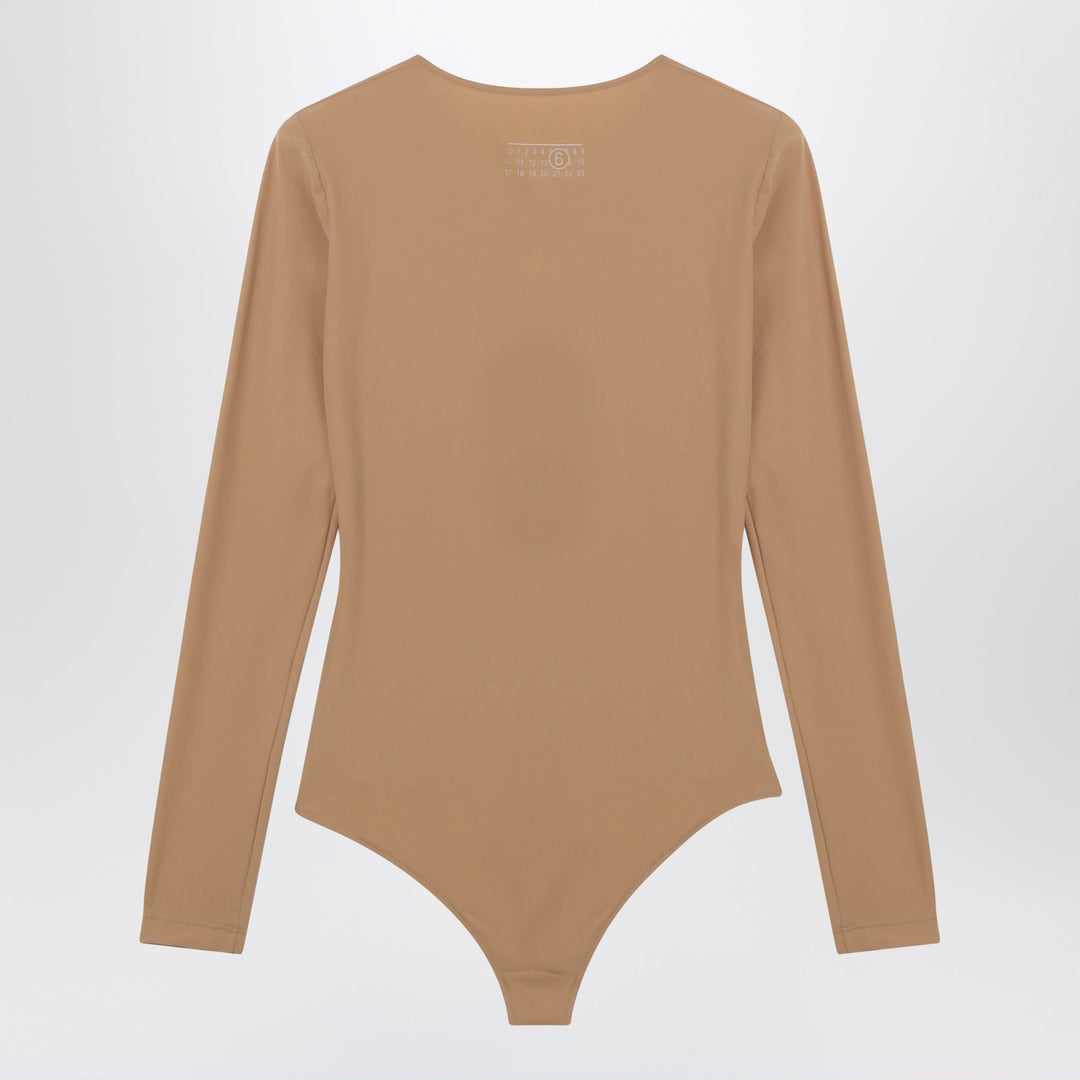 Mm6 Maison Margiela Leotards & Unitards - Beige | 437c1b44f03f1748a5ee25f49b72d5143c8593cd