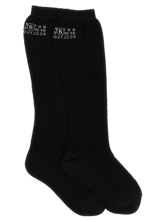 Bootleg Socks Black