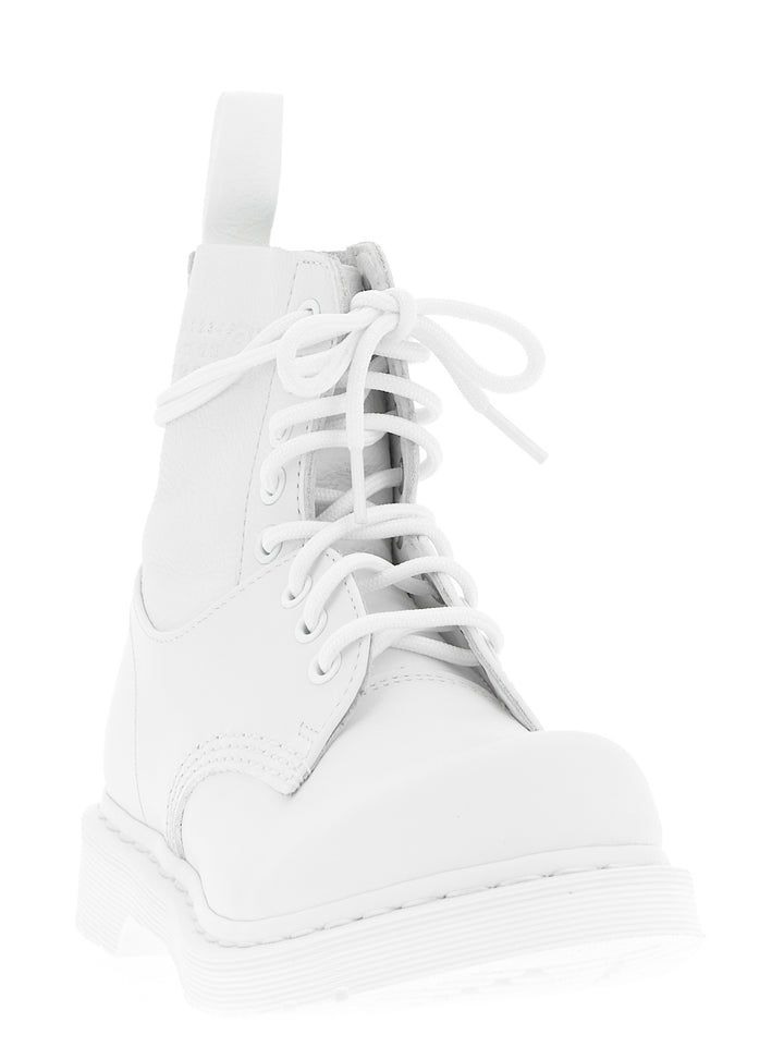 Mm6 Maison Margiela 1460 Twist Mm6 Boots and Ankle Boots - White | a554f45a51388692a998f548eb27715c394b9298