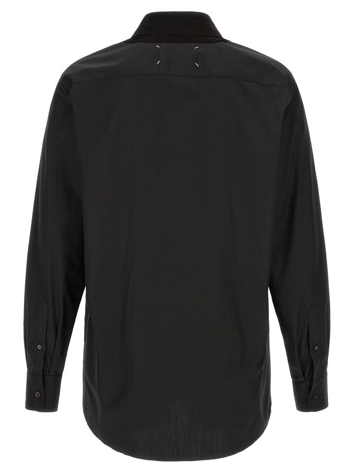 Maison Margiela Fusion Shirt and Blouse - Black | d3fc858fd36a8885f786e51af451e240aa1aa0cb