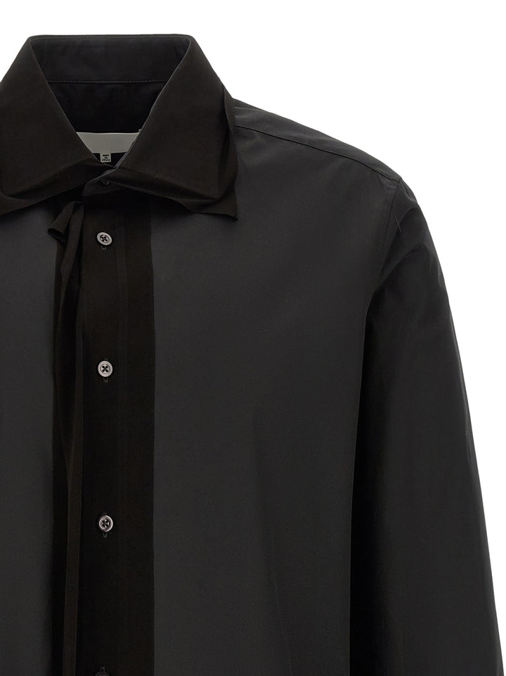 Maison Margiela Fusion Shirt and Blouse - Black | bb3296093d3163eb1e2cd2f006fd4616674dd1cd