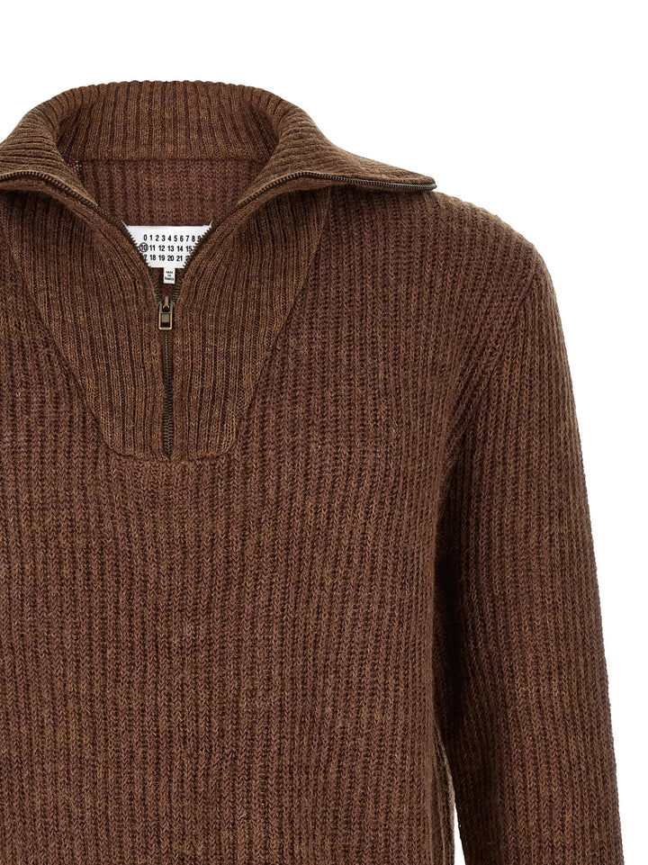 Maison Margiela Mending Sweater Sweaters and Cardigans - Brown | 5c408384bb1019a9d571afcb6d92bb363b30d425