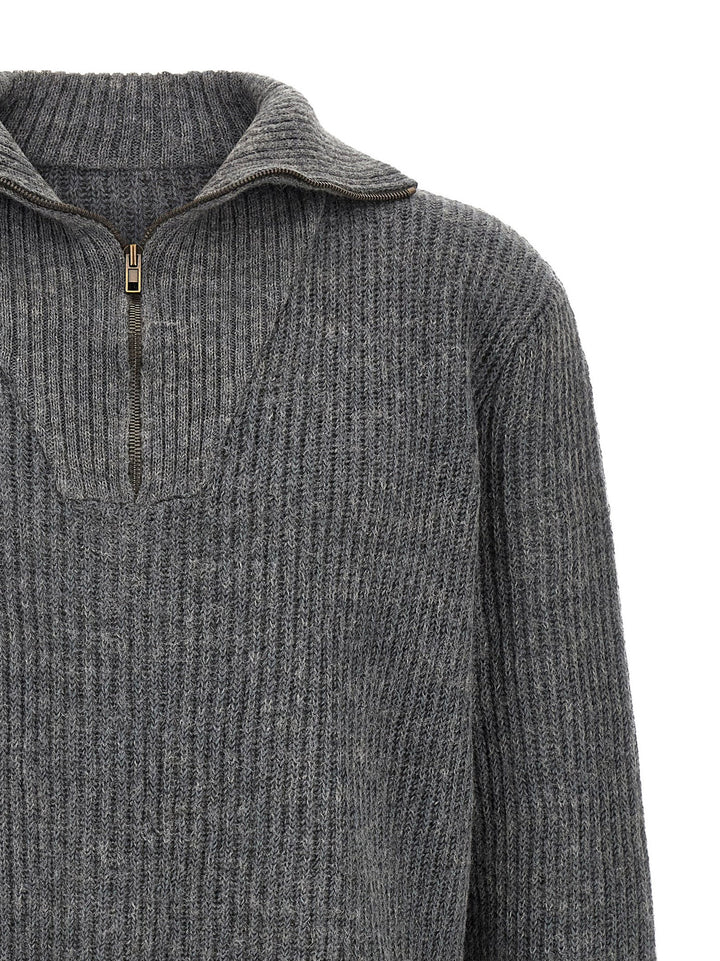 Maison Margiela Mending Sweater Sweaters and Cardigans - Gray | 9d2e9ef7053a83acc772075dd877ffe24616879c