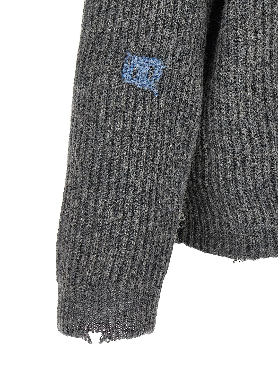 Maison Margiela Mending Sweater Sweaters and Cardigans - Gray | 4d19fe5cc036c69d6d2d52194510f333a1336c73