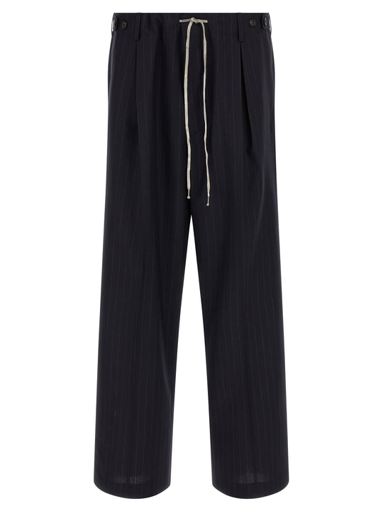 Pinstripe Pants Blue