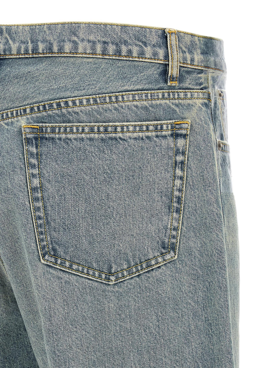 Maison Margiela Taped Jeans - Blue | ef96ee2cc53f858762bac1ac7c20abf106dd098c