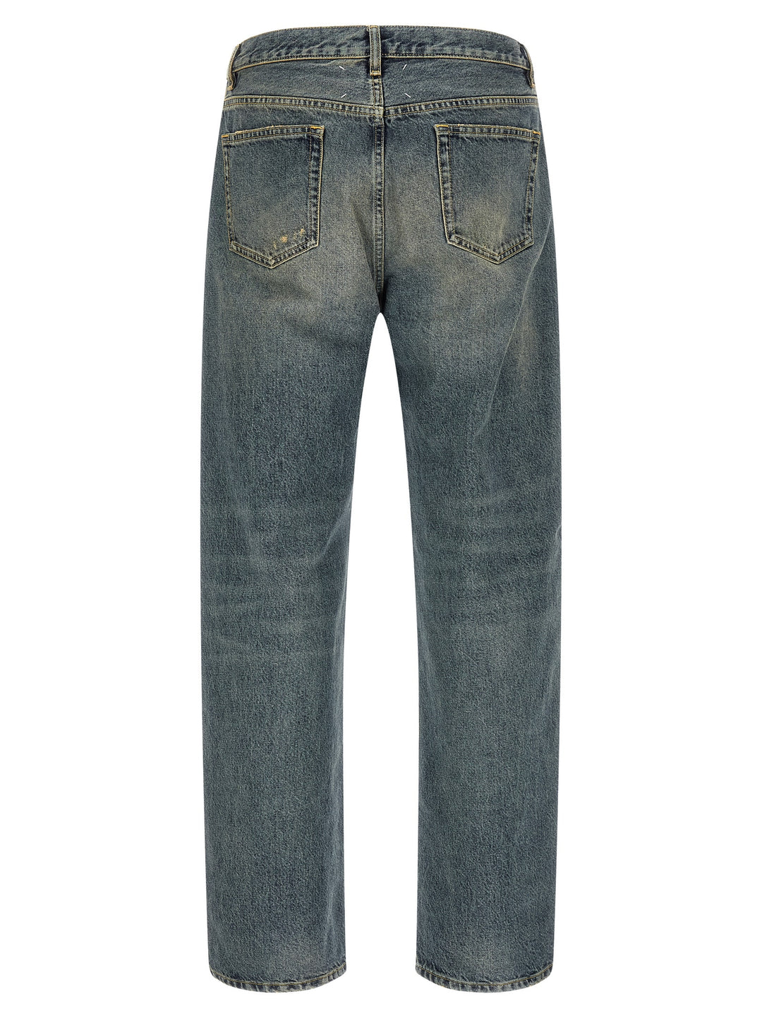 Maison Margiela Distressed Jeans - Light Blue | fa749ea33e8280d731d0ec39645c734bff15aa89