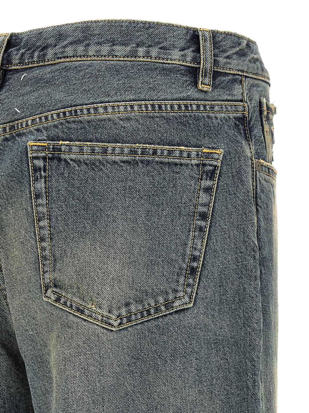 Maison Margiela Distressed Jeans - Light Blue | e2c2fc4730ac6c6da77601c7f39ffd541c288382