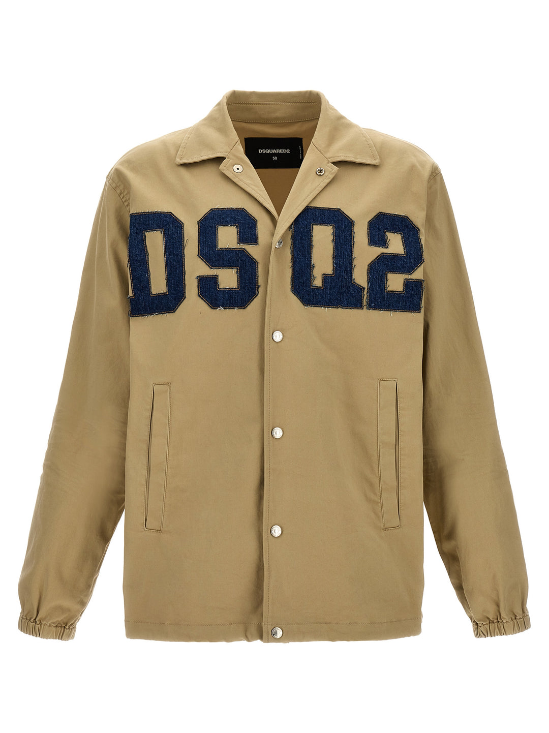 Dsq2 Coach Casual Jackets, Parka Beige