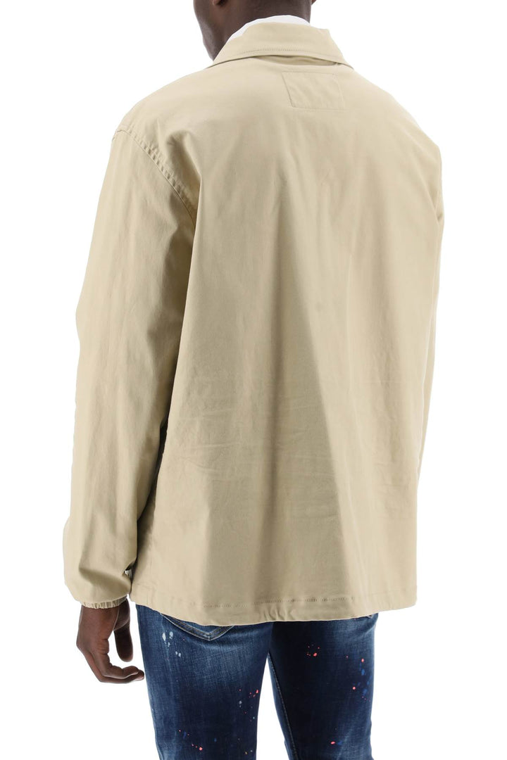 Overshirt Coach In Cotone