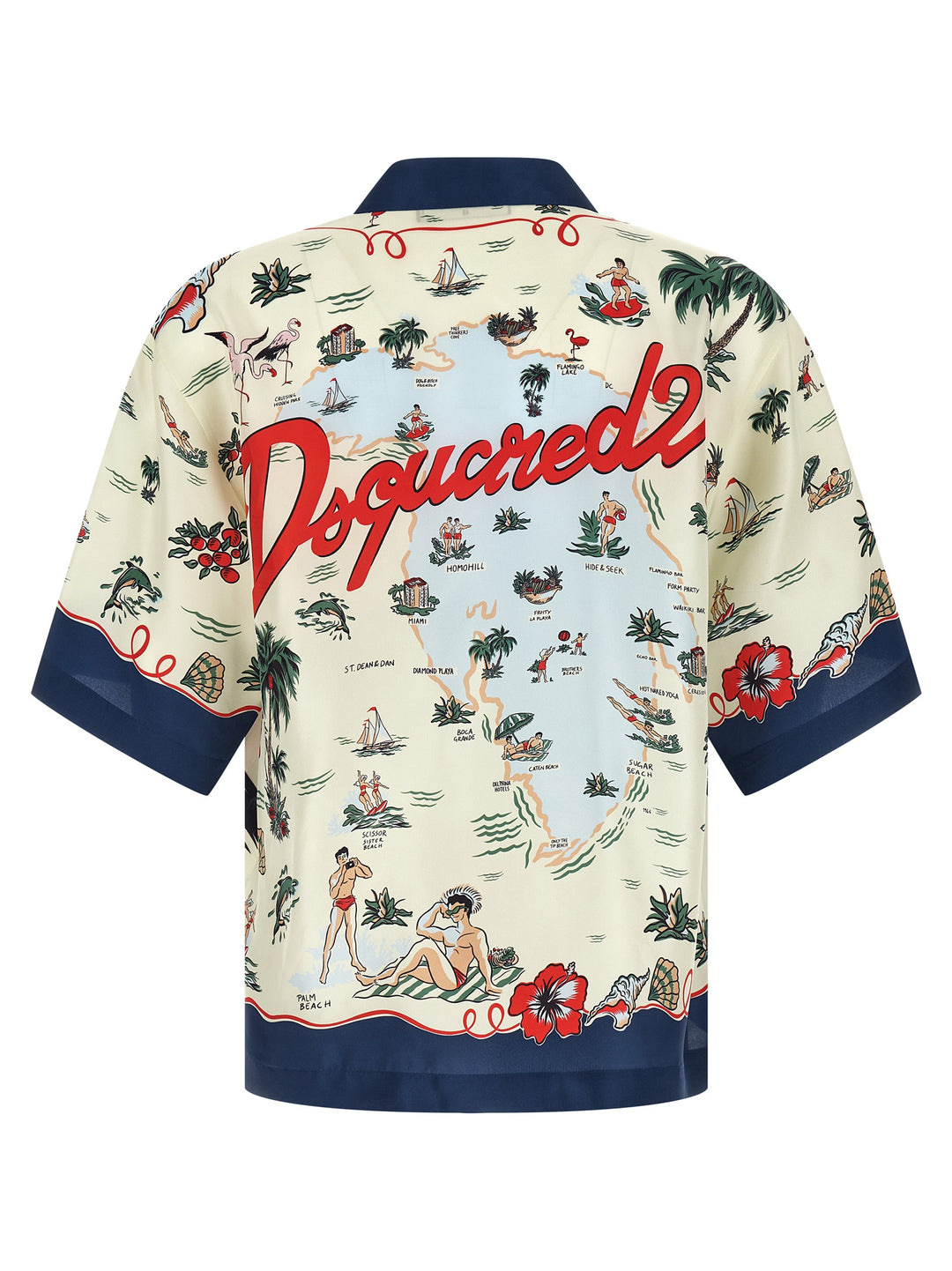 Dsquared2 Aloha Souvenir Shirt and Blouse - Multicolor | 5803c6efd1b881e75a8832b0273369e97f348327