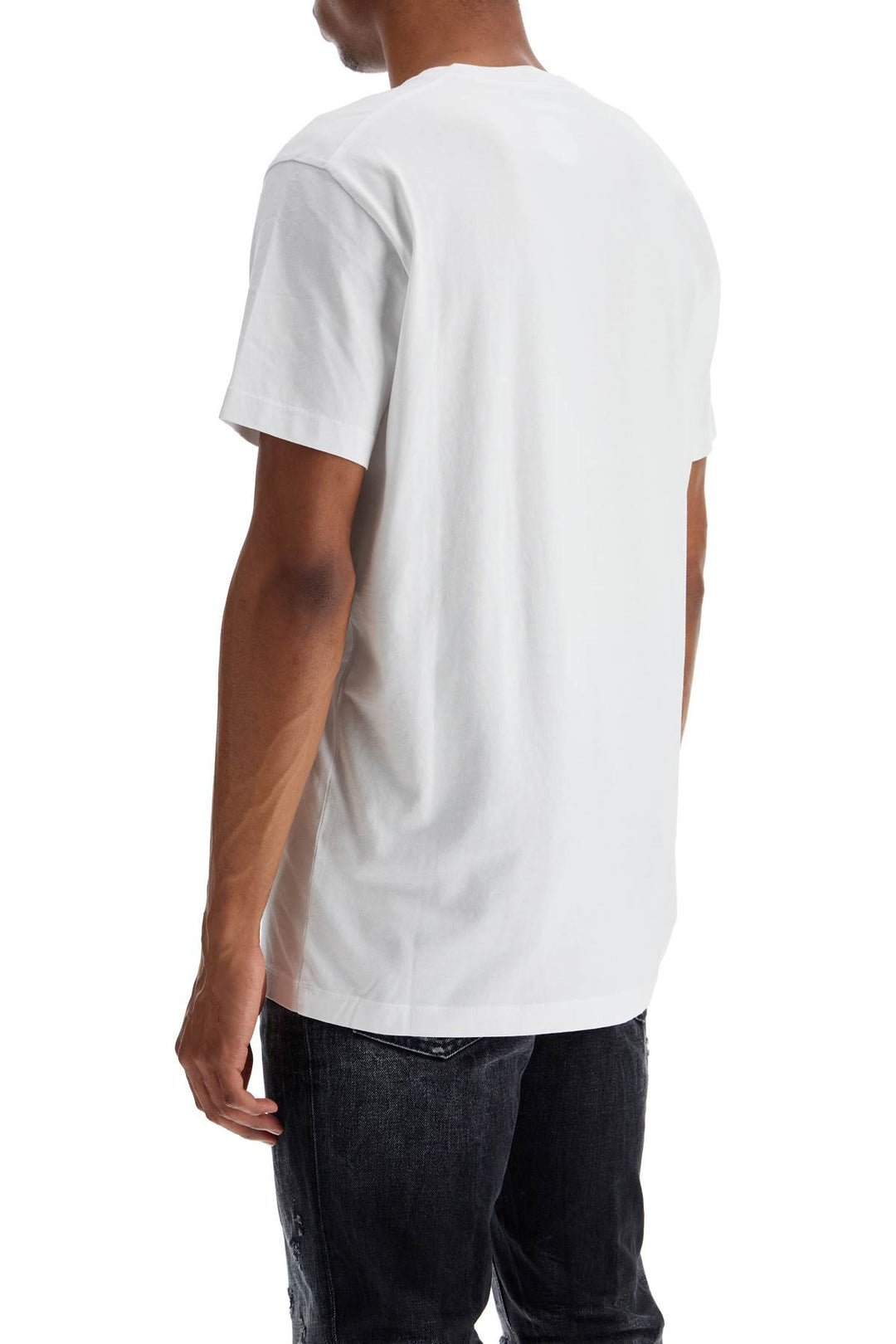 White Cotton T Shirt With Phys Ed. '64 Logo