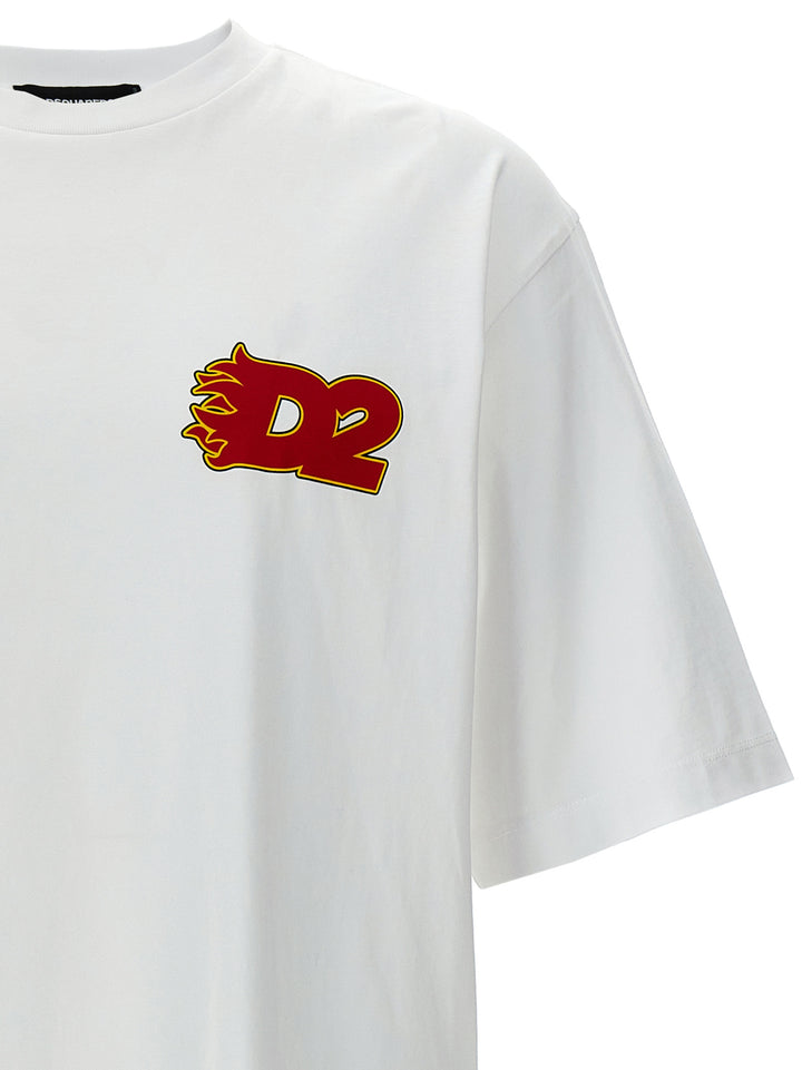 Logo Print T-Shirt White