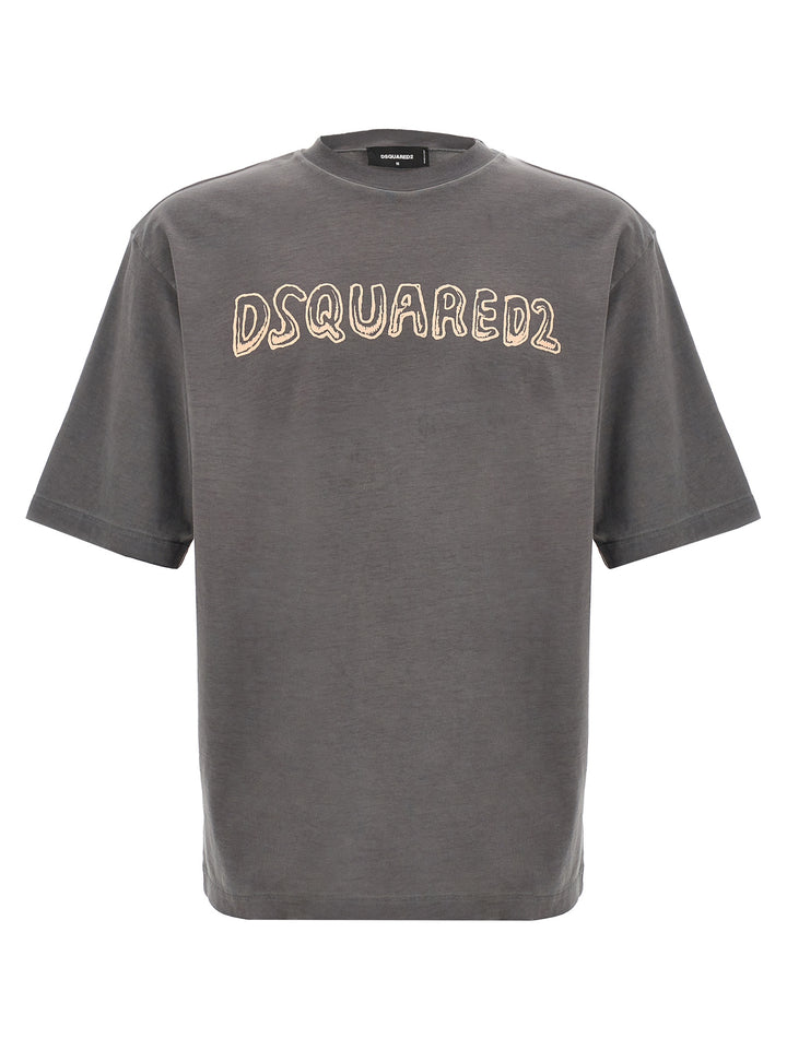 Dsquared2 Best Fade T-shirt - Gray | 1100f1d90f248883e4b6a1f7a50ff07e7e32530c