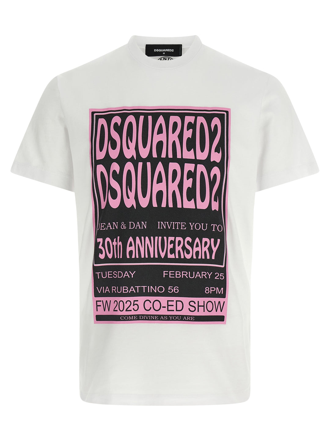 Dsquared2 Dsquared2 Fashion Show T-shirt - White | a2488bb63782870af416abaddd83639d7739e469