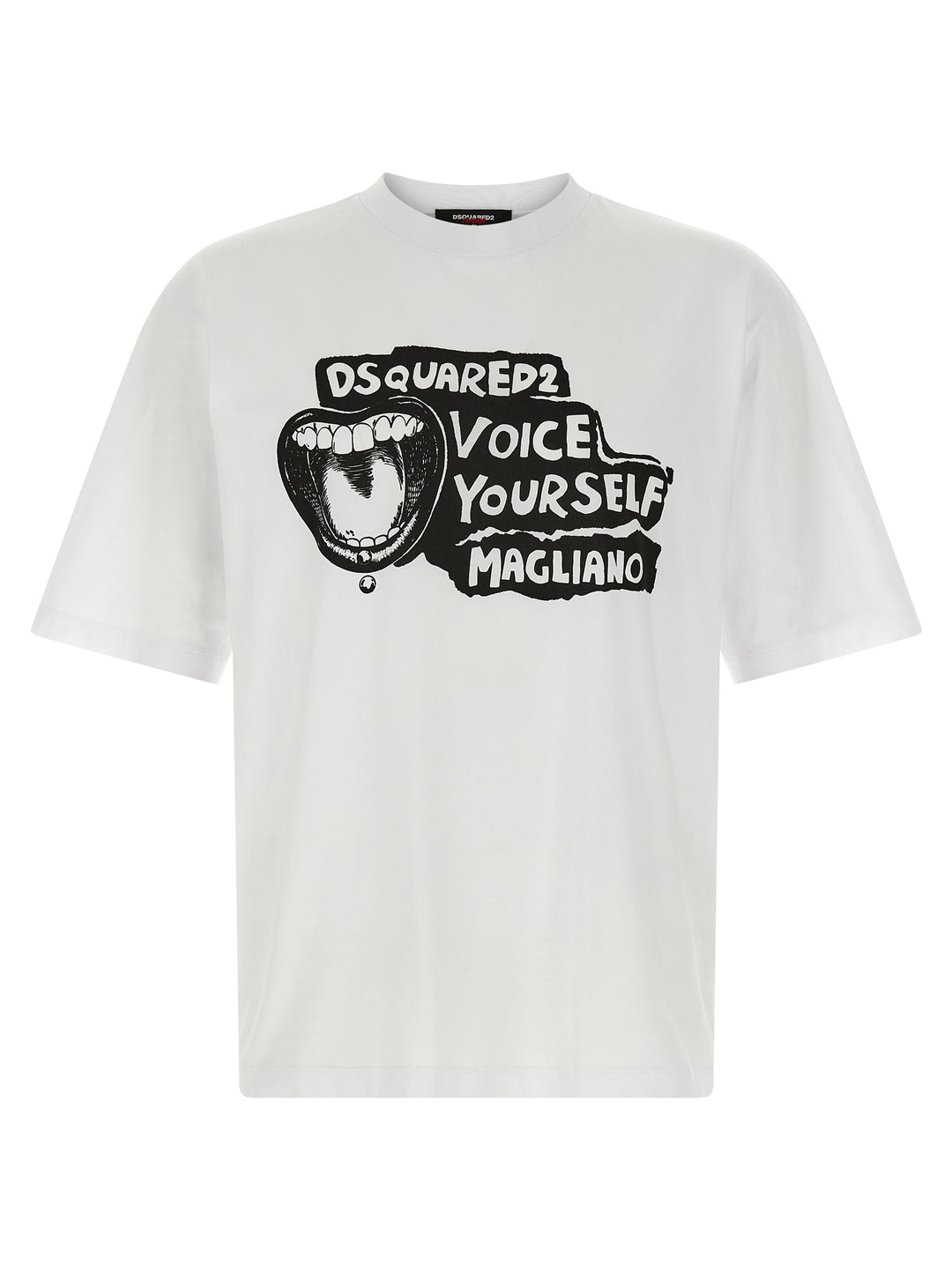 Dsquared2 Capsule Magliano X Dsquared2 T-shirt - White/Black | 3ac86d32166862b43bd65c4c548d79da366a8768