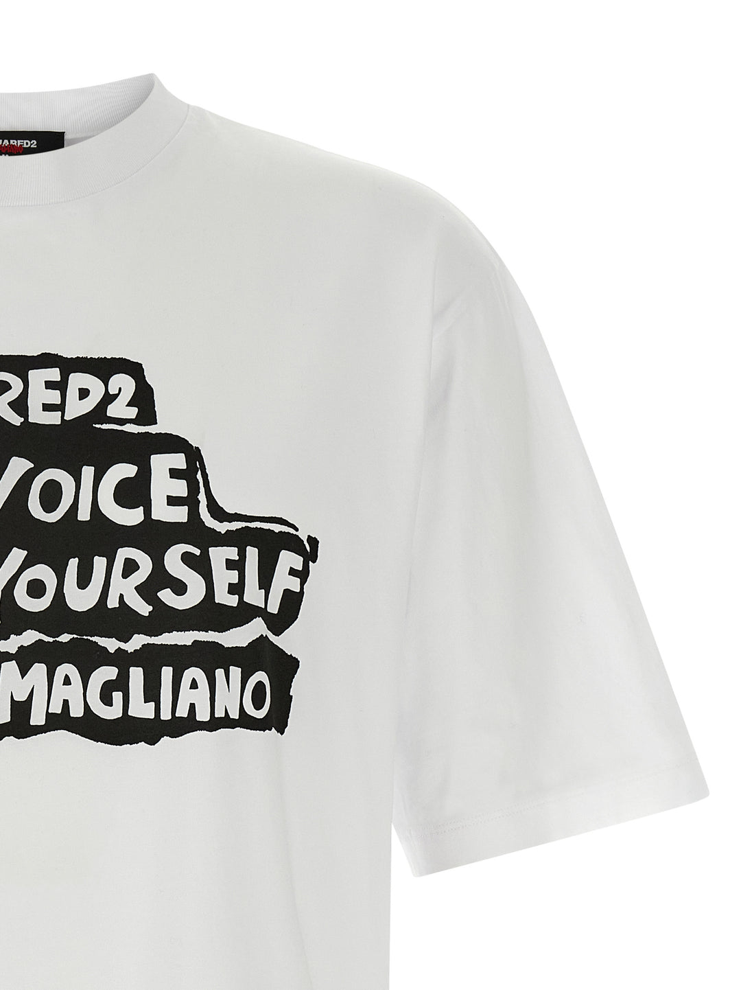 Dsquared2 Capsule Magliano X Dsquared2 T-shirt - White/Black | b2c7d7f7bbf1c853aa71b6c73b0026c0c365be7e