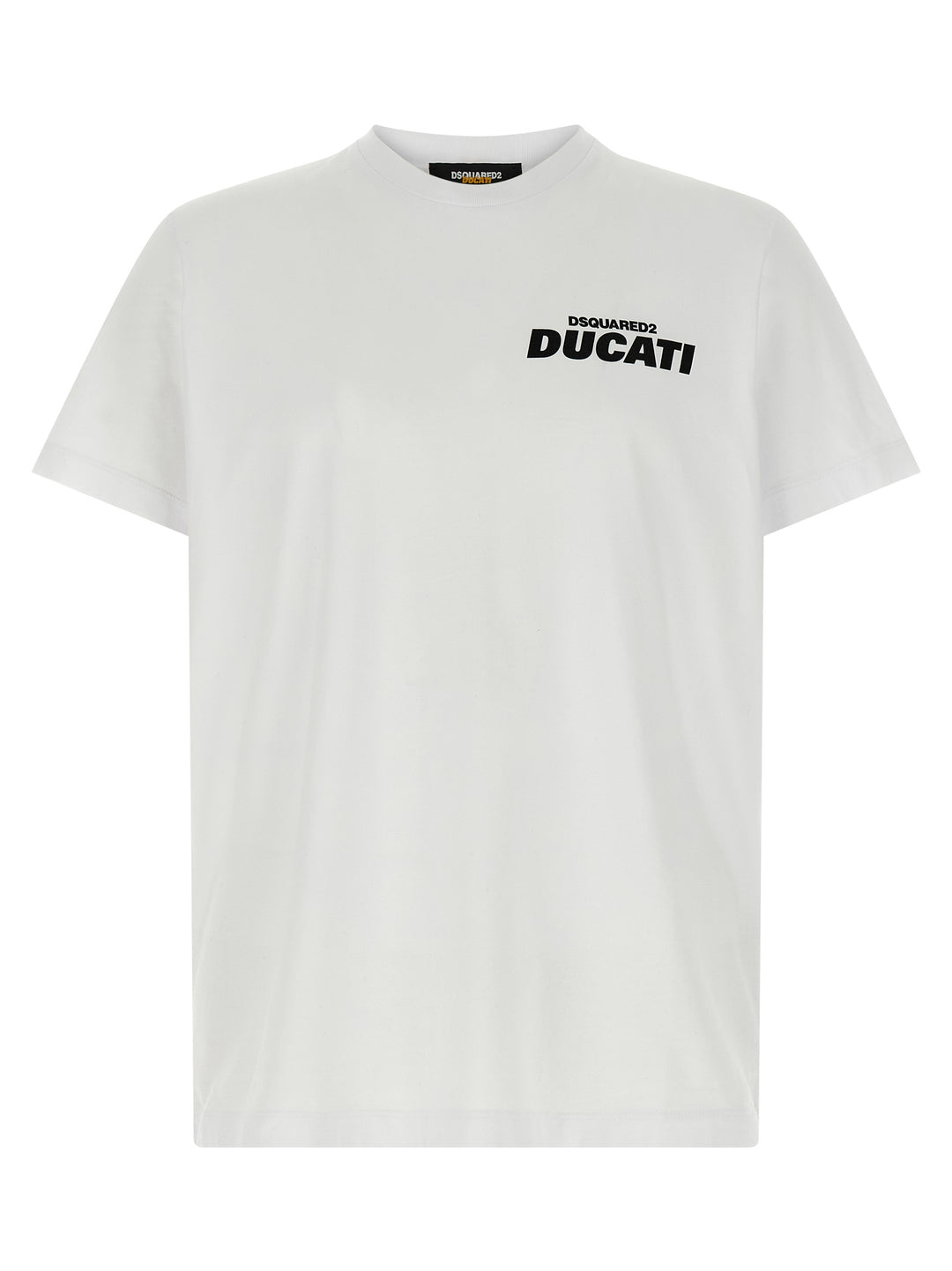 Dsquared2 Capsule Dsquared2 X Ducati T-shirt - White/Black | 4dda435b73f6d6cf6bec9aee753377eb865f8ec3