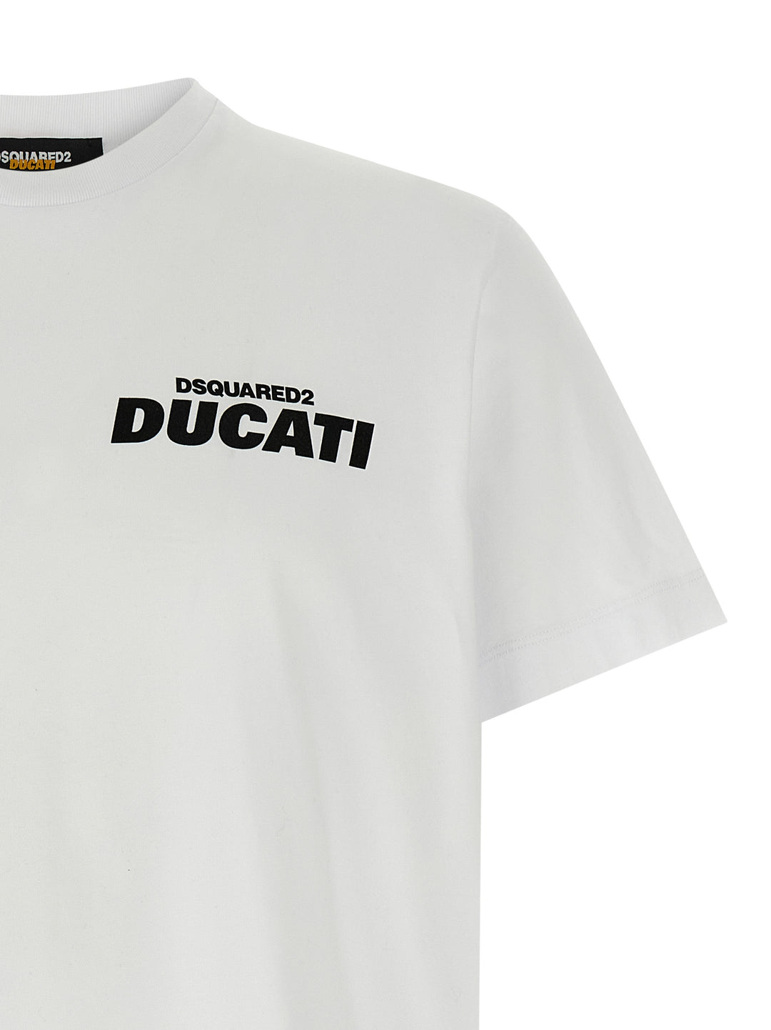 Dsquared2 Capsule Dsquared2 X Ducati T-shirt - White/Black | 3a2cf2c503b02a3a5f88477f270017f9be8ed238