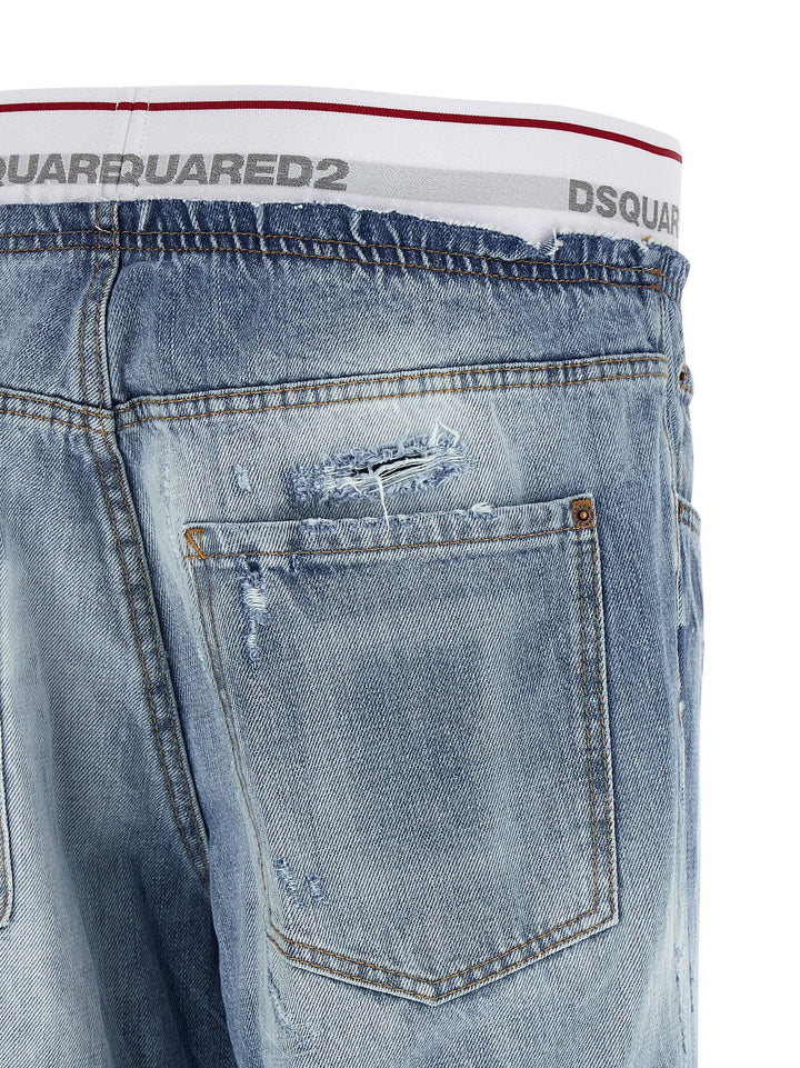 Dsquared2 Denim Jogger Jeans - Blue | 4b638161fafd6a0ee7968fabbe417c8da72ae24a