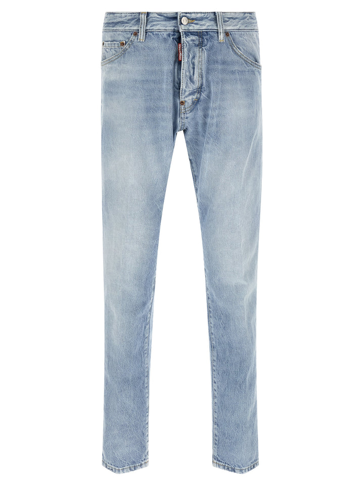 Dsquared2 Teddy Jeans - Light Blue | d36afe78c60c7a3e3aef99aa633f433c8df9f76c