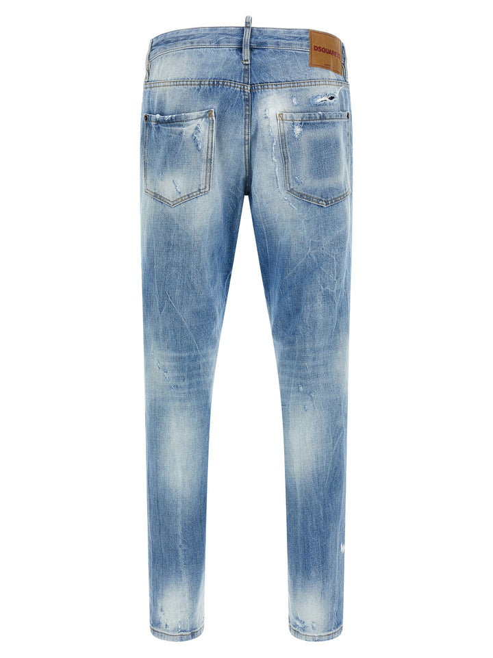 Dsquared2 Teddy Jeans - Blue | b46589c10a110cf5012ba87c7d34f8c2394d98e0