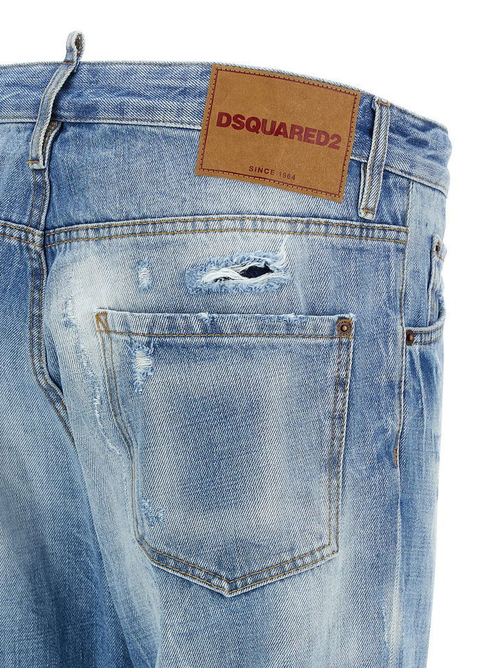 Dsquared2 Teddy Jeans - Blue | 79dbed79259a26bb84d4ed932de68ffb938eec77