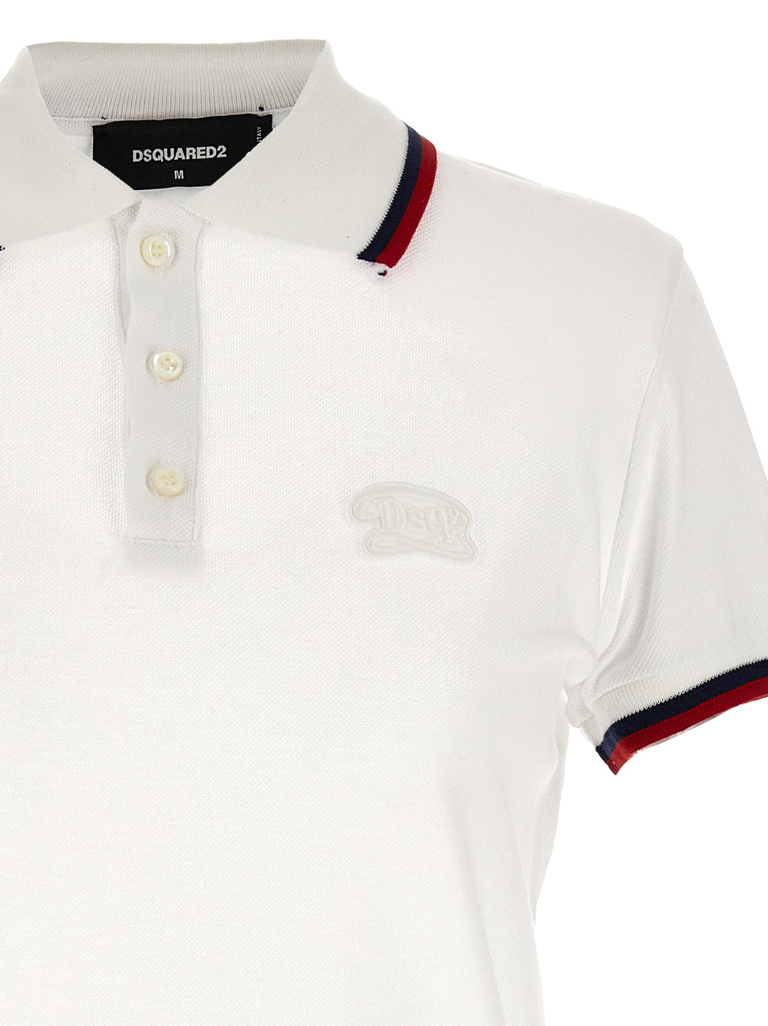 Dsquared2 Maxi Cut Out Polo Dress Dresses - White | 31297369cb198c1f0b02d9ff14612899601e6a6a