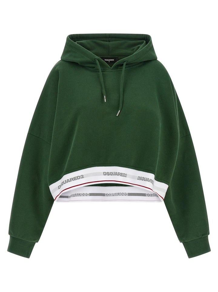 Dsquared2 Onion Sweatshirt - Green | ef335959de2e9efb61372f3aaddb5125335261c0