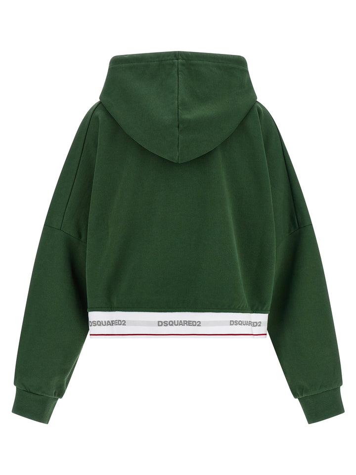 Dsquared2 Onion Sweatshirt - Green | fb04490fc34f6bf7172b7b53771dd739a48c5436
