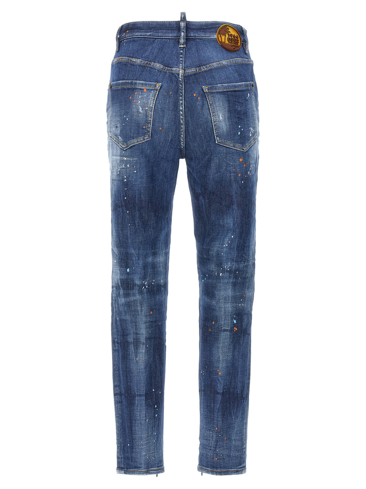 Dsquared2 Twiggy Jeans - Blue | 84e55508a2c1f930121502a6a3f7de73c0134ebc