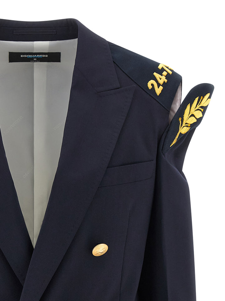Dsquared2 Blazer Bettter X Dsquared2 BlazerS - Blue | adbfebae7e795f6cf5bc825883215ee5c33f1963