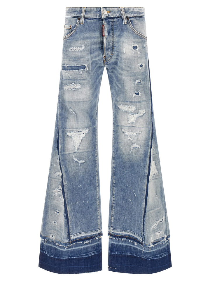 Dsquared2 Mother Jeans - Blue | ad7640144c993a3f9c2863eaf0f8e6a41ba47525