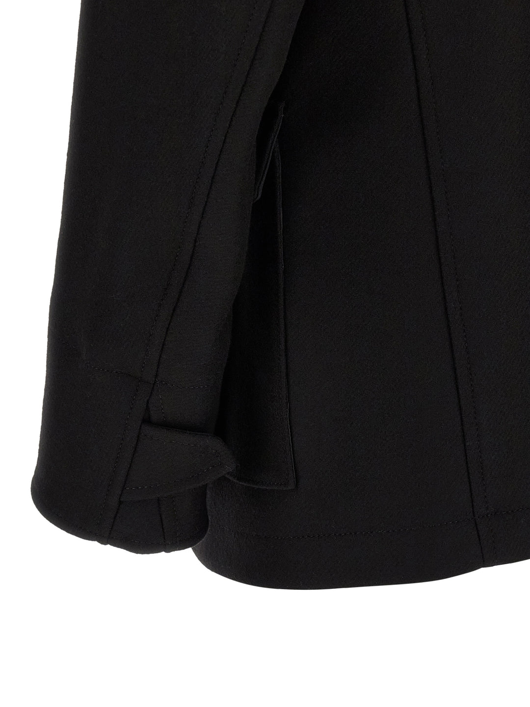 Dsquared2 Double-Breasted Coat Coats and Trench Coats - Black | 9b839afe82c494fd210508cdc19df773aec016f1