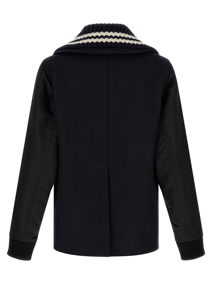 Dsquared2 Hybrid Peacoat Coats and Trench Coats - Blue | 7c188332fce5da572daa53700aee16736fa4f5dc