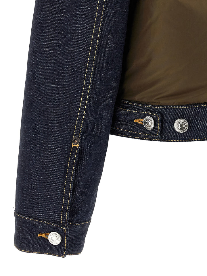 Dsquared2 Hybrid Puffer-Jeans Puffer Jackets - Multicolor | 4653a7829811dbbe4109a3721927dda42aa30a48