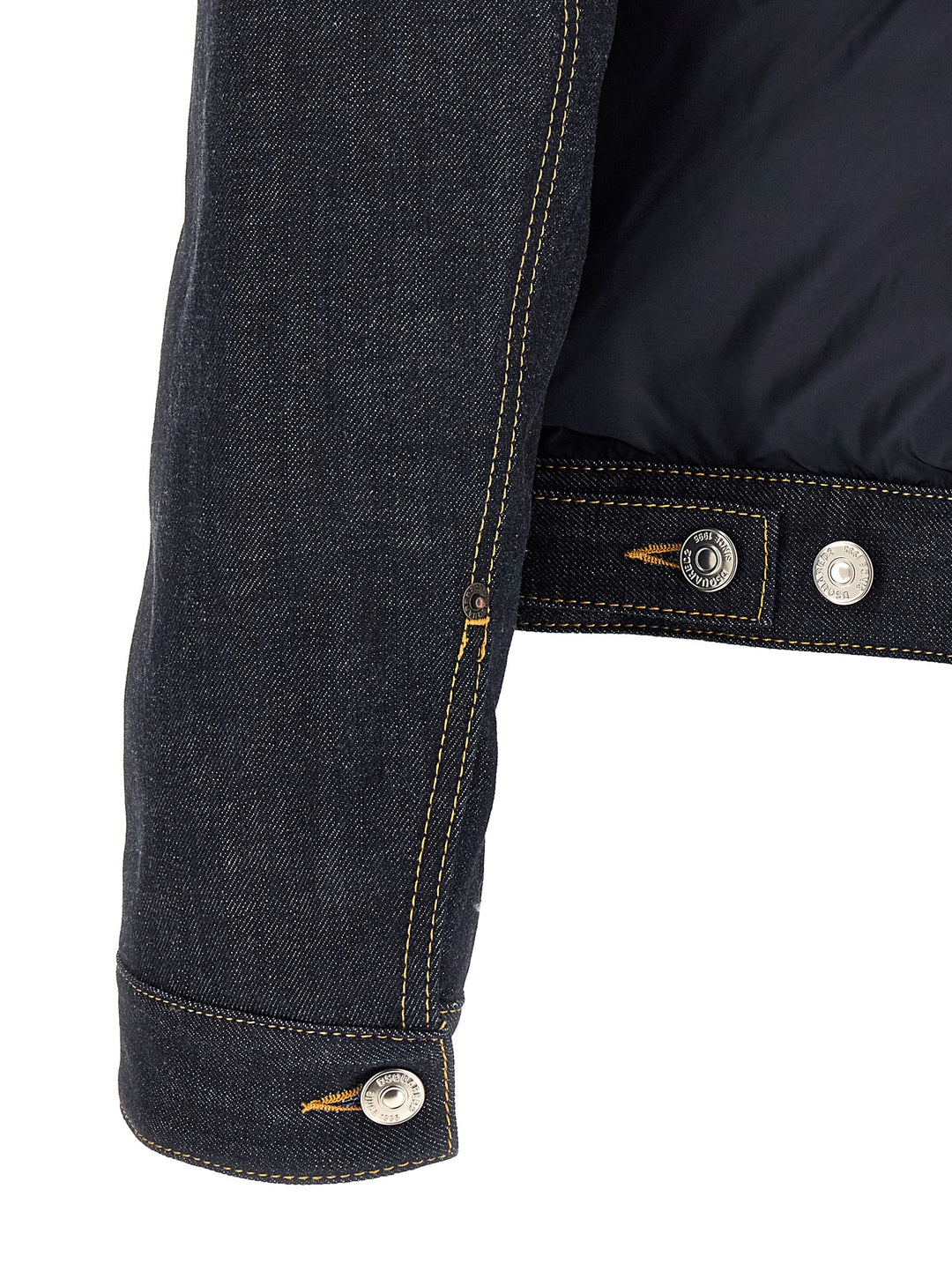 Dsquared2 Hybrid Puffer Jackets - Blue | 4856ce6528d7e1eef677e6bcc13babd3ef827314