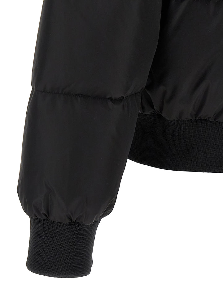 Dsquared2 Padded Bomber Jacket Puffer Jackets - Black | 6ff4a33419c66568f68e71cafab3cfdfcd98df35